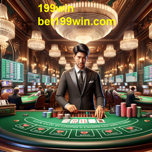 Experimente a Emoção do Cassino Ao Vivo no 199win